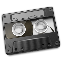 Cassette Gray Icon 256px png